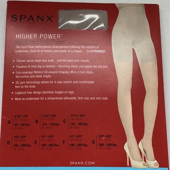 SPANX Women’s Higher Power High Waisted Power Panties Shapewear Barest C - Picture 4 of 4